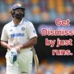 Rohit dismissed for just 3 runs by Jammu Kashmir seamer Umar Nazir