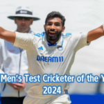 ICC honors Jasprit Bumrah as ICC Men’s Test Cricketer of the Year