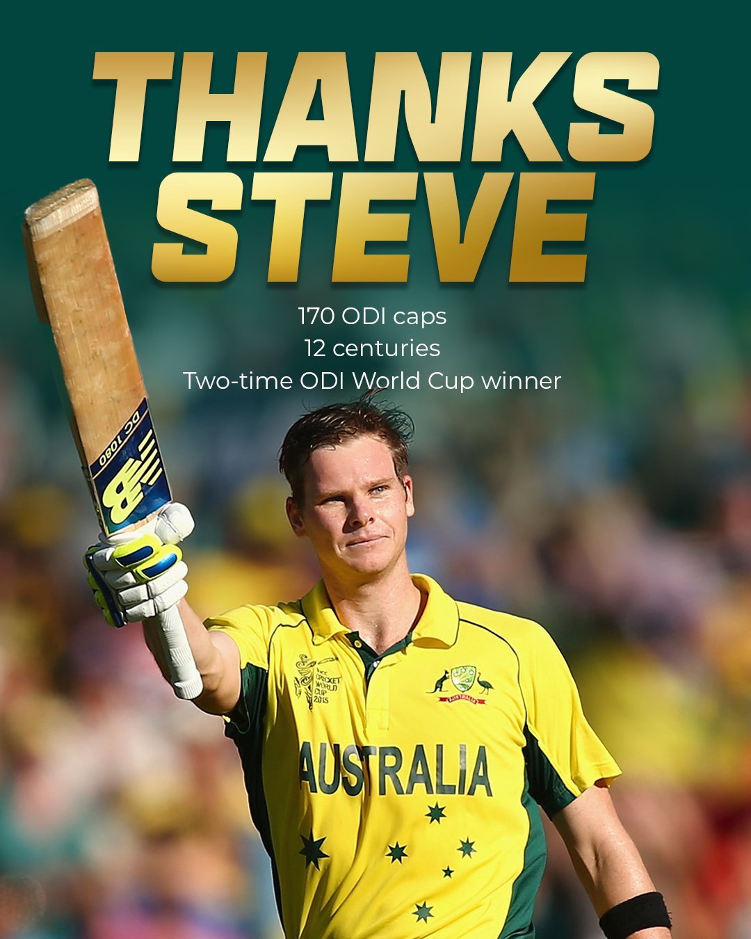 Steve Smith Bids Farewell to ODI Cricket After Champions Trophy Exit